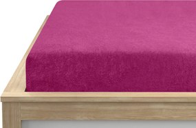 Froté plachta EXCLUSIVE purpurová 90 x 200 cm