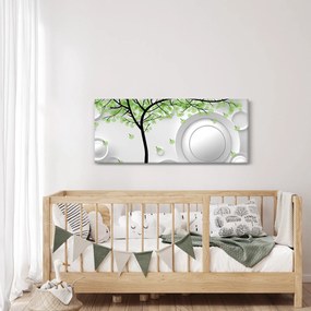 Obraz umelecké abstrakcie (120x50 cm)