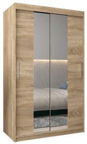 Šatníková skriňa 120 cm Toki 1 (Dub sonoma + Dub sonoma). Akcia -71%. Vlastná spoľahlivá doprava až k Vám domov. 1064900