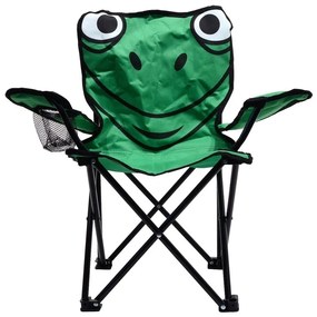 Detská skladacia kempingová stolička Frog – Cattara