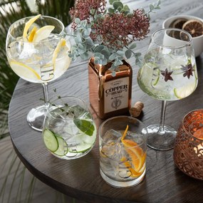 Pohárik s nápisom Gin Tonic - Ø12*22cm/880ml