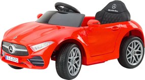 LEAN CARS Mercedes KL-1666-1 Červené batériové vozidlo