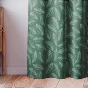 Zelený zamatový záves 140x250 cm Calm – Restilo