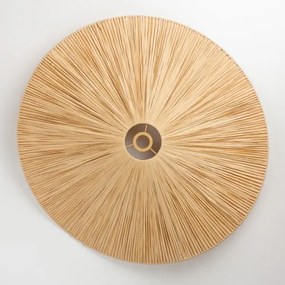 Brilagi - LED luster na lanku CERIA BOHO 1xE27/40W/230V, priemer 80 cm, rafia