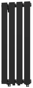 Gamma Vertical, vykurovacie teleso 296x800 mm, 278 W, čierna matná, GMA-VERT-800296-BK