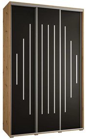 Skriňa 45 Canaris 12 150 artisan/čierna/silver