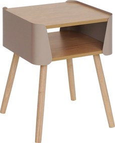 XXXLutz NOČNÝ STOLÍK, borovica, prírodná farba, béžová, 40/54,5/39 cm Xora - Nočné stolíky - 007968033801