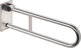 Bemeta Design HELP: Madlo, 600 mm, v tvare U, sklopné, odnímateľné, s aretáciou, s krytkou, nerez, lesk - 301507821