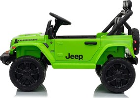 LEAN CARS Akumulátorové vozidlo Jeep Rubicon DK-JWR558 24 V, zelené