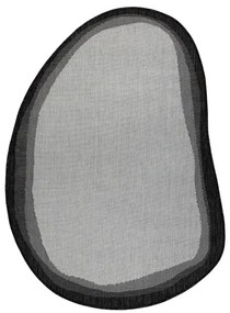 Koberec ORGANIC 2123 / krémový / čierny / naturálny