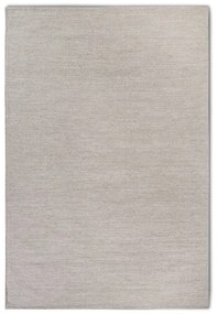 Béžový ručne tkaný koberec s prímesou vlny 160x230 cm Pradesh Linen White – Elle Decoration