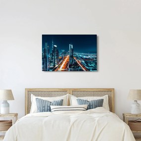Obraz - Dubajská noc (90x60 cm)
