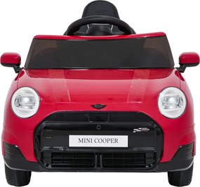 Elektrické autíčko Mini Cooper červené