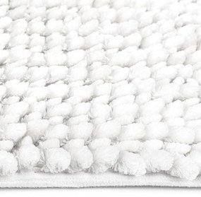 Bo-ma Kúpeľňová predložka Ella micro biela, 40 x 50 cm