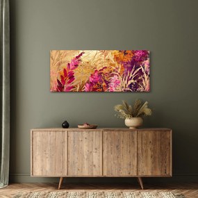 Obraz - Abstraktná maľba kvetov II. (120x50 cm)