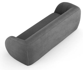 Sivá pohovka z textílie buklé 230 cm Essen – Cosmopolitan Design