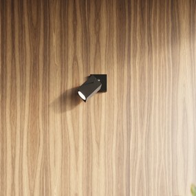 Bodové svietidlo Merida, 4x čierne kovové tienidlo, (možnosť polohovania)