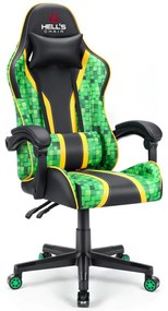 Herné kreslo HC-1005 Minecraft