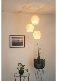 Brilagi - Luster na lanku SPACE YUTE 3xE27/15W/230V krémová/biela