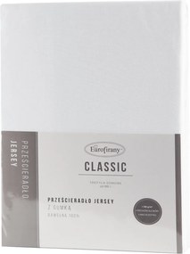 JERSEY PRESTIERADLO JERSEY3 220X240 CM BIELE