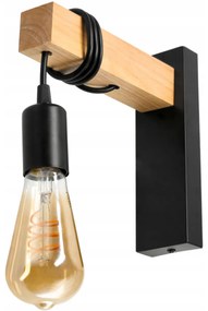 BERGE LED nástenné svietidlo 1x E27 Loft