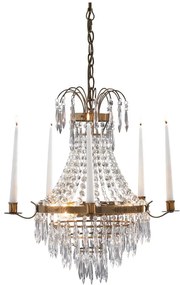 Závesné svietidlo v zlatej farbe ø 50 cm Krageholm – Markslöjd