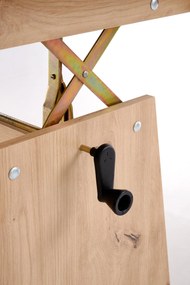 Rozkládací konferenční stolek Erika dub artisan