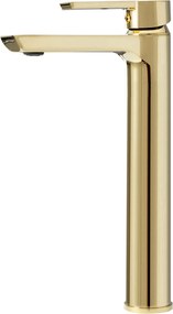 Rea Argus, vysoká umývadlová batéria h-285, zlatá lesklá, REA-B6213