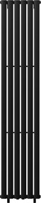 Mexen Oregon, vykurovacie teleso 1800 x 360 mm, 604 W, čierna, W202-1800-350-00-70