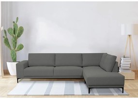 Sivá rohová pohovka (pravý roh) Chile – Scandic