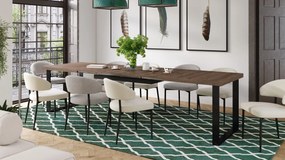 IRIS Antracit [Tmavo šedá] (látka Monza 130) - MODERNÁ ČALÚNENÁ STOLIČKA DO OBÝVAČKY/ PODKROVNEJ JEDÁLNE