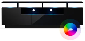 Perth Lowboard, TV skrinka, 150 x 35 x 50 cm, LED