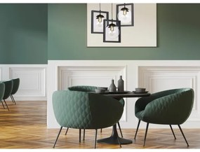 Klausen 111023 - Luster na lanku REY 1xE27/7W/230V čierna