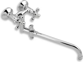 Vaňová batéria Novaservis Titania Retro II bez sprchového setu 100 mm chróm 99137/1.0