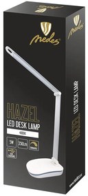 Moderné svietidlo NEDES LED lampička HAZEL DL1201/W