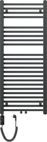 Mexen Pluton, elektrické vykurovacie teleso 1200x500 mm + vykurovacia tyč 600 W, antracitová, W106-1200-500-2600-66