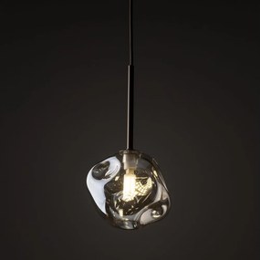 Brilagi - Luster na lanku VULCANO 1xG9/8W/230V pr. 15 cm bronzová/dymovo-béžová