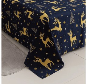 Plachta a obliečka na vankúš GOLDEN DEER Rozmer: 50 x 70 cm | 140 x 240 cm