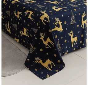 Plachta a obliečka na vankúš GOLDEN DEER Rozmer: 50 x 70 cm | 140 x 240 cm