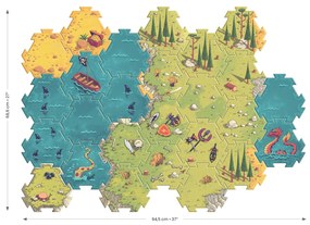 Arty Toys - Veľké puzzle - Bitka - 30 ks