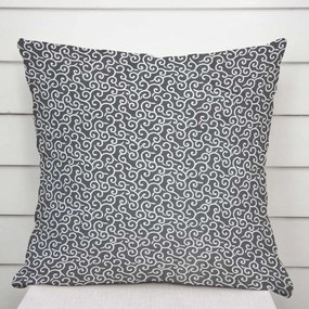 Biante Bavlnená obliečka na vankúš Sandra SA-258 Ornamenty na tmavo sivom 40 x 40 cm