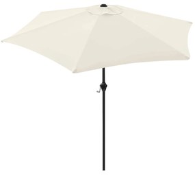 LONGWELL INDUSTRIAL LTD Skladací záhradný slnečník 210 cm - béžový