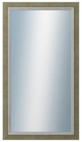 DANTIK - Zrkadlo v rámu, rozmer s rámom 50x90 cm z lišty AMALFI zelená (3115)