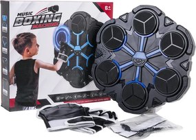 Nástenný boxerský terč pre deti s LED, Bluetooth a rukavicami