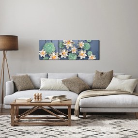 Obraz lekien (s hodinami) (90x30 cm)