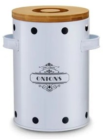 Kovová dóza na cibuľu a cesnak – Dakls