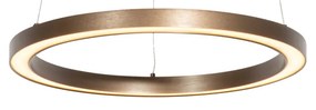 Bronzové závesné svietidlo 40 cm vrátane LED 3-stupňové stmievateľné - Girello