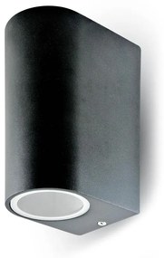 V-Tac Vonkajšie nástenné svietidlo 2xGU10/20W/230V IP44 VT0105
