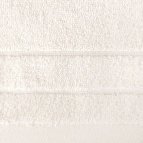 Klasický svetloružový uterák DAMLA s jemným pásom Rozmer: 30 x 50 cm