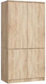 Skriňa S 90 4D CLP sonoma